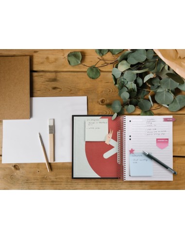 CUADERNO ESP. ANTARTIK A5 T.FORRADA MICRO HOR. 5B.6T.120H.100GR.NG.