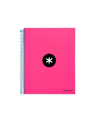 CUADERNO ESP. ANTARTIK A4 T.FORRADA MICRO 5MM 5B 4T.120H.100GR.ROSA