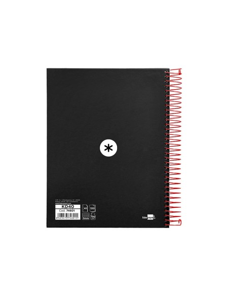CUADERNO ESP. ANTARTIK A5 T.FORRADA MICRO 5MM 5B 6T.120H.100GR.NG.