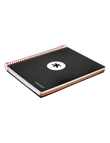 CUADERNO ESP. ANTARTIK A5 T.FORRADA MICRO 5MM 5B 6T.120H.100GR.NG.