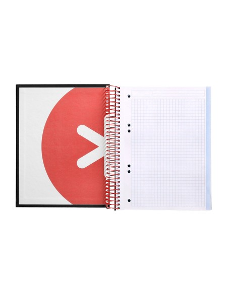 CUADERNO ESP. ANTARTIK A5 T.FORRADA MICRO 5MM 5B 6T.120H.100GR.NG.