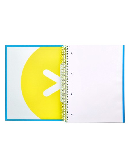 CUADERNO ESP. ANTARTIK A4 T.FORRADA MICRO LISO 4T.120H.100GR. AZ.
