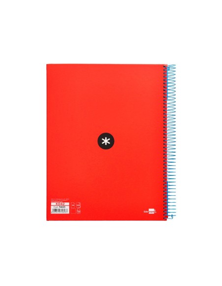 CUADERNO ESP. ANTARTIK A4 T.FORRADA MICRO LISO 4T.120H.100GR. RJ.