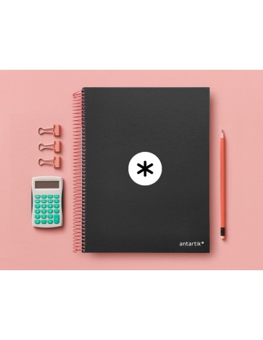 CUADERNO ESP. ANTARTIK A4 T.FORRADA MICRO LISO 4T.120H.100GR. NG.