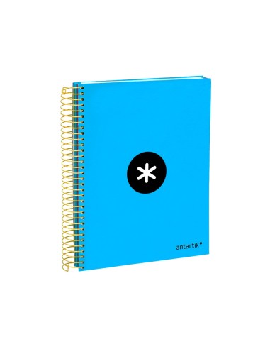 CUADERNO ESP. ANTARTIK A5 T.FORRADA MICRO LISO 5B 6T. 120H.100GR.AZ.