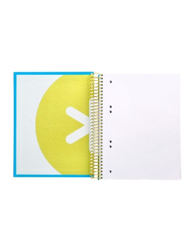CUADERNO ESP. ANTARTIK A5 T.FORRADA MICRO LISO 5B 6T. 120H.100GR.AZ.