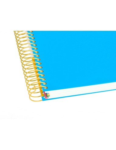 CUADERNO ESP. ANTARTIK A5 T.FORRADA MICRO LISO 5B 6T. 120H.100GR.AZ.