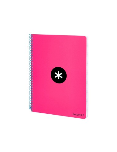 CUADERNO ESP. ANTARTIK FL. T.EXTRA.4MM 80H. 100GR. ROSA