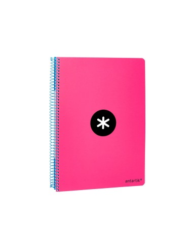 CUADERNO ESP. ANTARTIK FL. T.EXTRA.4MM 80H. 100GR. ROSA