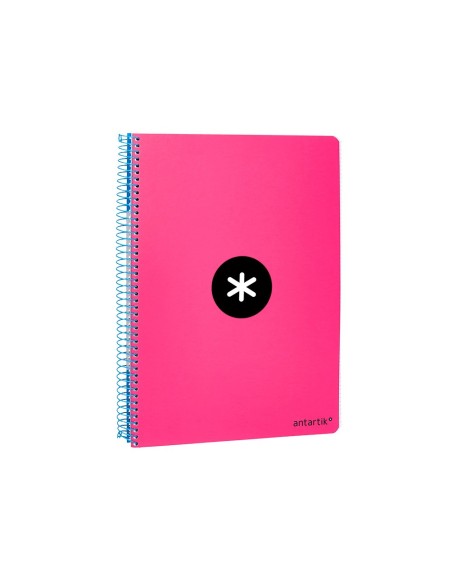 CUADERNO ESP. ANTARTIK FL. T.EXTRA.4MM 80H. 100GR. ROSA