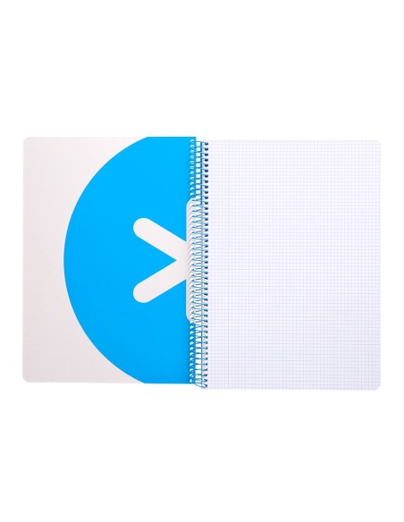 CUADERNO ESP. ANTARTIK FL. T.EXTRA.4MM 80H. 100GR. ROSA