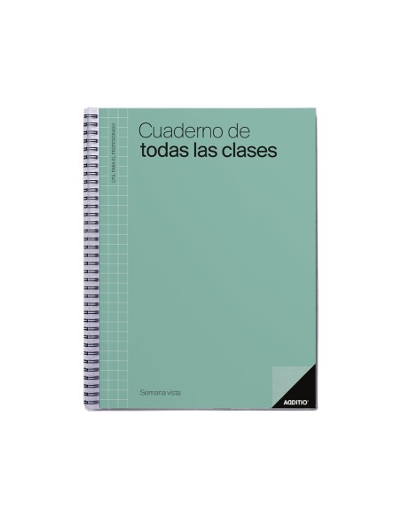 CUADERNO ADDITIO 22,5X31CM EVALUACION MENSUAL CONTINUA SEMANAL