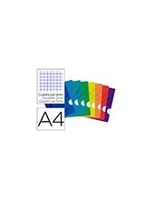 CUADERNO GRAP. OXFORD SCHOOL A4 T.FLEXIBLE 5MM 48H. 90GR. COL. SURT. 2