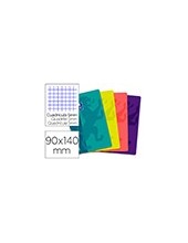 CUADERNO GRAP.OXFORD SCHOOL T.PLASTICO 90X140.5MM 5MM 48H. 90GR SURT. 2
