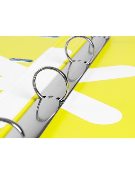 CARPETA RECAMBIO ANTARTIK A4 CUADRO 5MM FORRADA 4AN.25MM AZ