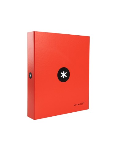 CARPETA 4 ANILLAS 40 MM MIXTAS LIDERPAPEL ANTARTIK FOLIO FORRADA RJ