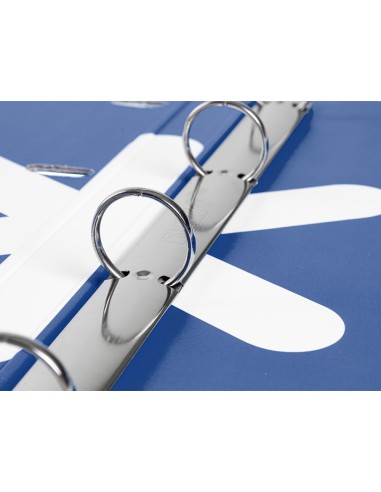 CARPETA RECAMBIO  ANTARTIK A4 5MM FORRADA 4AN.REDONDAS 25MM AZ.