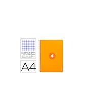 CUADERNO ESP. ANTARTIK A4 T.DURA MICRO 5MM 4T. 80H 100GR MOSTAZA 2