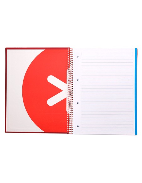 CUADERNO ESP. ANTARTIK A4 T.FORRADA MICRO HOR. 5B 4T.120H.100GR.FRAMB