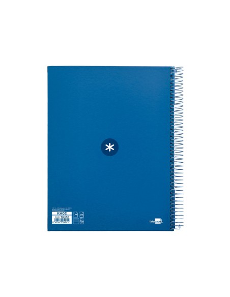 CUADERNO ESP. ANTARTIK A4 T.FORRADA MICRO HOR. 5B.4T.120H 100GR. AZ.