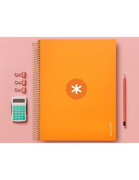 CUADERNO ESP. ANTARTIK A4 T.FORRADA MICRO 5MM 5B 4T 120H.100GR.MOST