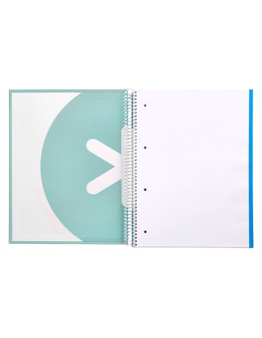 CUADERNO ESP. ANTARTIK A4 T.FORRADA LISO 5B 4T.120H 100GR.MENTA