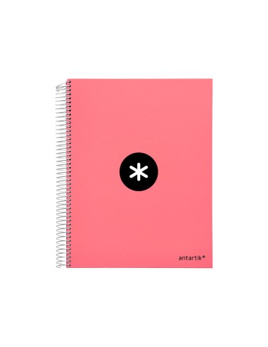CUADERNO ESP. ANTARTIK A4 T.FORRADA LISO 5B 4T.120H 100GR. CORAL