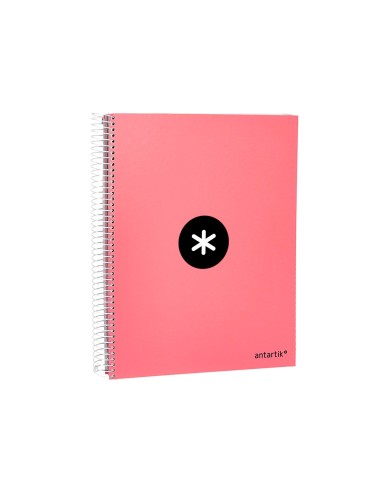 CUADERNO ESP. ANTARTIK A4 T.FORRADA LISO 5B 4T.120H 100GR. CORAL