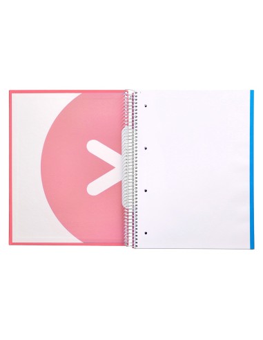 CUADERNO ESP. ANTARTIK A4 T.FORRADA LISO 5B 4T.120H 100GR. CORAL