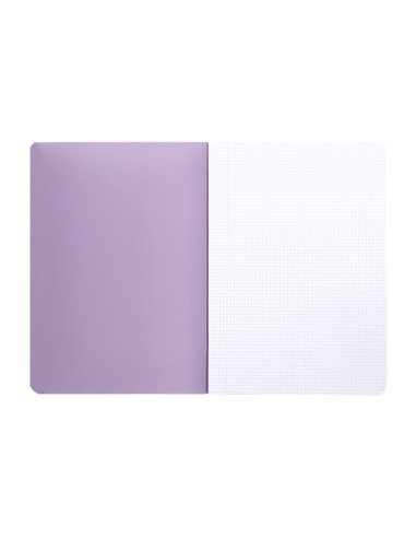 CUADERNO  360 T.DE PLAST.A4 48H. 90G/M2 4MM MARGEN PASTEL SURT.