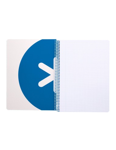 CUADERNO ESP. ANTARTIK A4 T.DURA 4MM 80H 90GR AZ. OSCURO