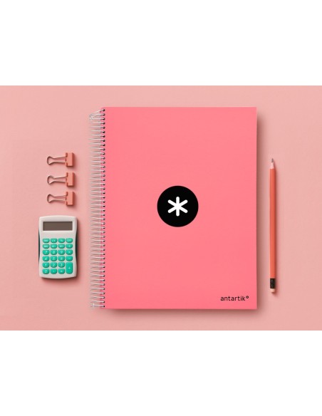 CUADERNO ESP.A4 MICRO ANTARTIK T.FORRADA 120H 100GR HOR.5 B.4 TAL.COR