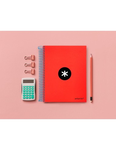 CUADERNO ESP.A5 MICRO ANTARTIK T.FORRADA120H 90GR 5MM 5B.6 TAL.SURT.