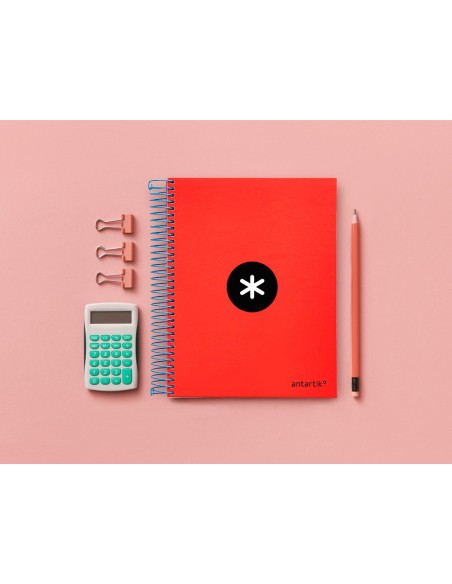 CUADERNO ESP.A5 MICRO ANTARTIK T.FORRADA120H 90GR 5MM 5B.6 TAL.SURT.