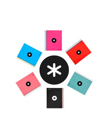 CUADERNO ESP. A5 MICRO ANTARTIK T.FORRADA 120 H 100G HOR.5B.S6 TAL.