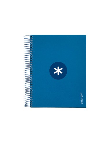CUADERNO ESP. A5 MICRO ANTARTIK T.FORRADA120H 100GR.5MM 5B.6 TAL.AZ.