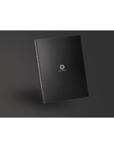 CUADERNO ESP.A4 MICRO ANTARTIK T.FORRADA 80H 90GR.RAYADO 1B.4 TAL.NG.