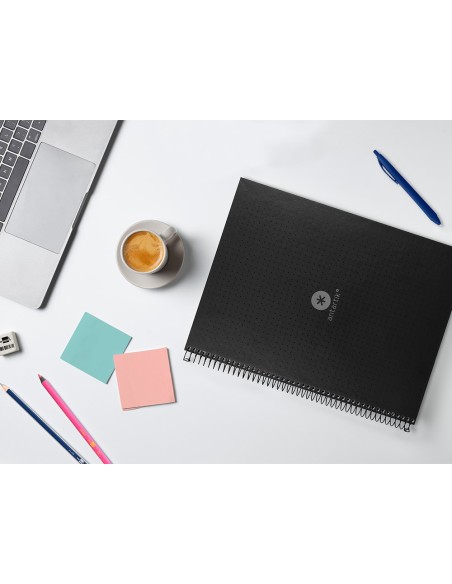 CUADERNO ESP.A4 MICRO ANTARTIK T.FORRADA 80H 90GR.RAYADO 1B.4 TAL.NG.