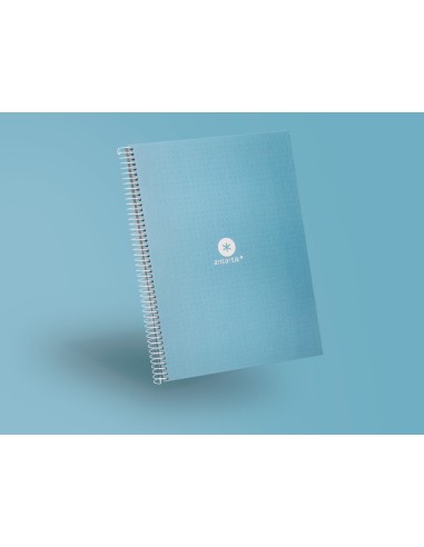 CUADERNO ESP.A4 MICRO ANTARTIK T.FORRADA 80H 90GR.RAYADO 1B.4TAL.CEL.