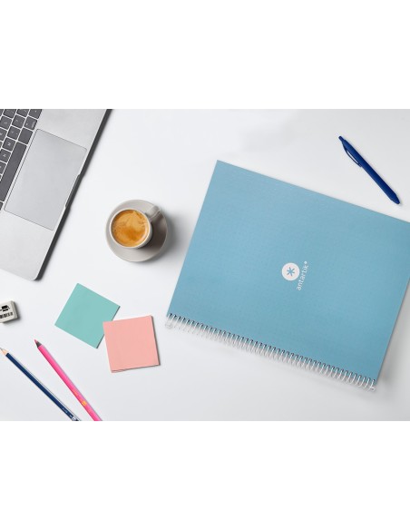 CUADERNO ESP.A4 MICRO ANTARTIK T.FORRADA 80H 90GR.RAYADO 1B.4TAL.CEL.