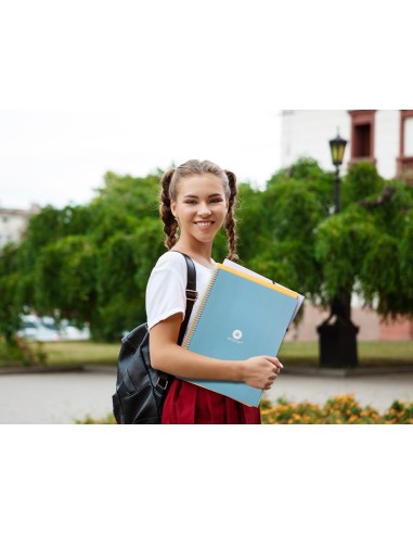 CUADERNO ESP.A4 MICRO ANTARTIK T.FORRADA 80H 90GR.RAYADO 1B.4TAL.CEL.