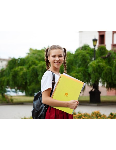 CUADERNO ESP.A4 MICRO ANTARTIK T.FORRADA 80H 90GR.RAYADO 1B.4 TAL.AM.