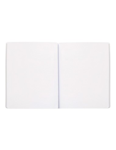 CUADERNO ANTARTIK A5+ PLUS COSIDA 48H. 90G/M2 LISO SIN MARGEN 6 SURT.