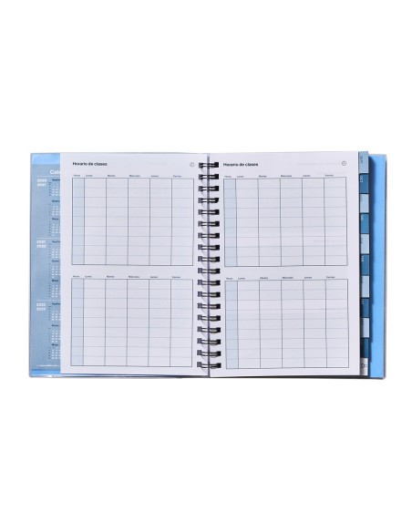 CUADERNO CLASES PROFESORADO ADDITTIO 256 PG. DIA PAGINA VE. 170X240MM