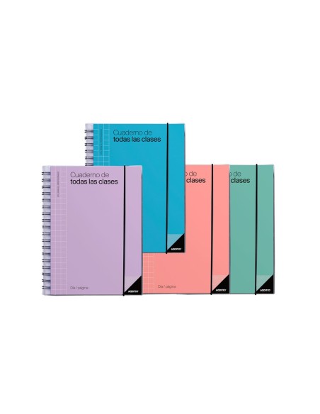 CUADERNO CLASES PROFESORADO ADDITTIO 256 PG. DIA PAGINA VE. 170X240MM