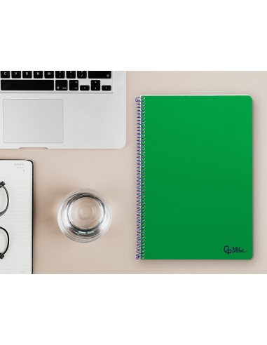 CUADERNO ESP. SMART FL. T.BLANDA 4MM 80H. 60GR. VE.