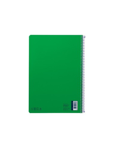 CUADERNO ESP. SMART FL. T.BLANDA 4MM 80H. 60GR. VE.