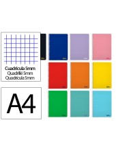 CUADERNO ESP. SMART FL. T.BLANDA 5MM 80H. 80GR. COL.SURT*08195