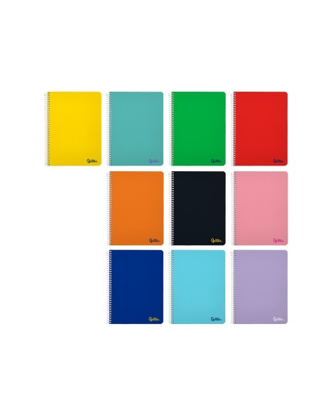 CUADERNO ESP. SMART A5 T.BLANDA R.MONTESORI 5MM 80H. 60GR. SURT.