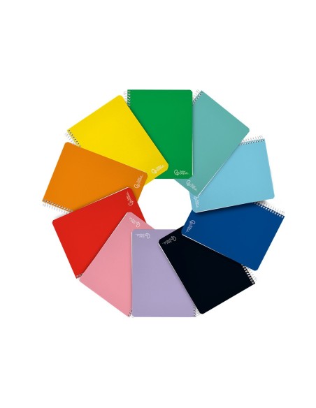 CUADERNO ESP. SMART A5 T.BLANDA MILIMETRADO 80H. 60GR.COL.SURT.